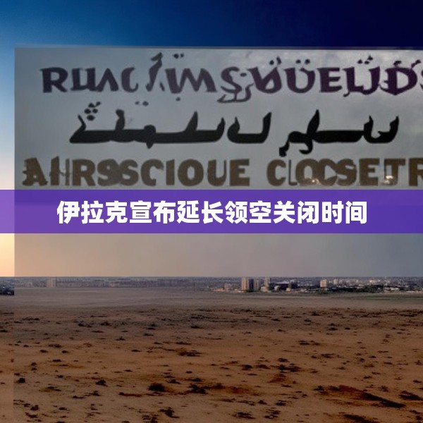 伊拉克宣布延长领空关闭时间