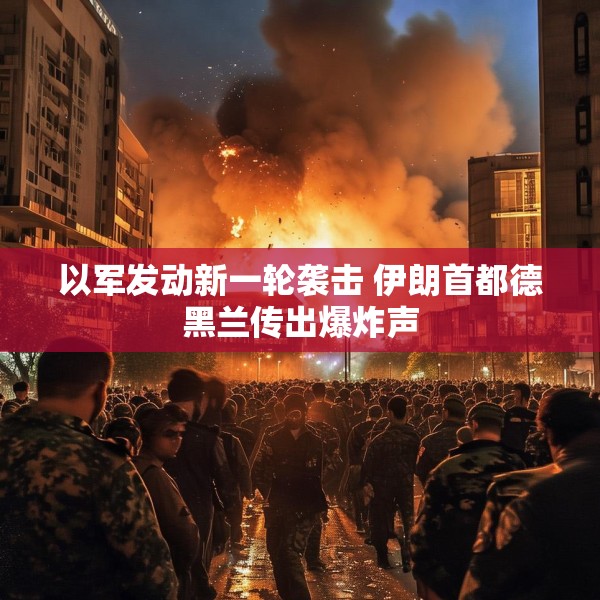 以军发动新一轮袭击 伊朗首都德黑兰传出爆炸声