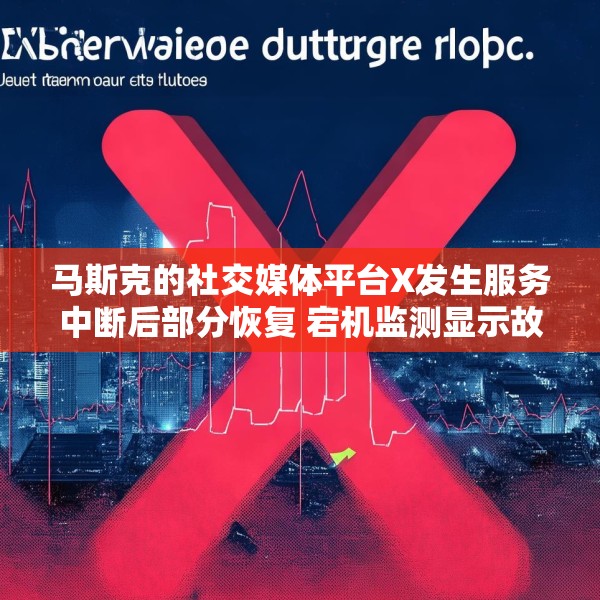 马斯克的社交媒体平台X发生服务中断后部分恢复 宕机监测显示故障峰值超万例