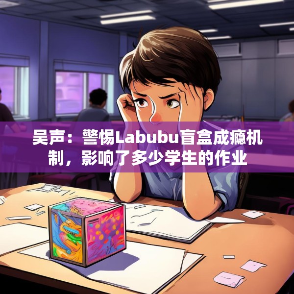 吴声：警惕Labubu盲盒成瘾机制，影响了多少学生的作业