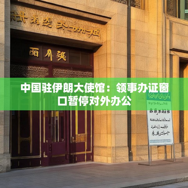 中国驻伊朗大使馆：领事办证窗口暂停对外办公