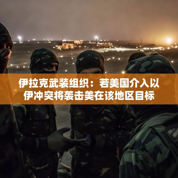 伊拉克武装组织：若美国介入以伊冲突将袭击美在该地区目标