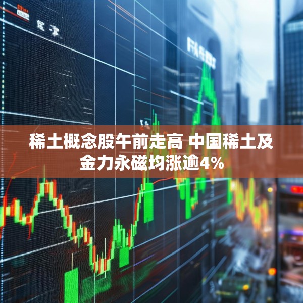 稀土概念股午前走高 中国稀土及金力永磁均涨逾4%